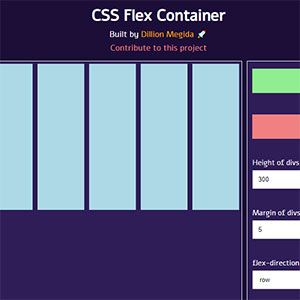 CSS Flex Container